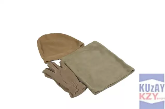 3'lü Set Kışlık Polar Eldiven, Polar Boyunluk, Polar Bere