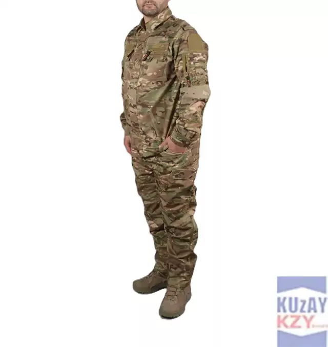 F116 Askeri ve Taktik Kamuflaj Elbise(Multicam)