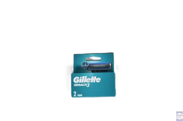 Gilette Mach3 Yedek Tıraş Bıçağı (2'li Paket)